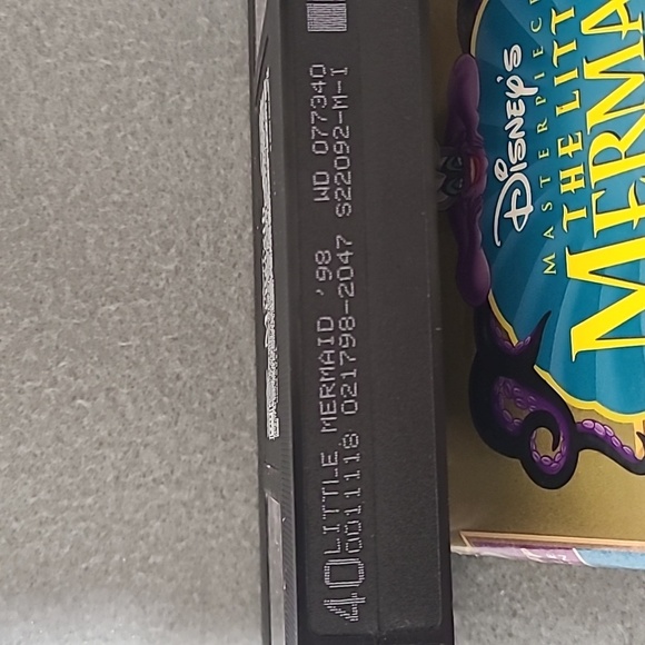 Disney's The Little Mermaid Fully Restored Special Edition VHS - Pre-Owned - Picture 5 of 5